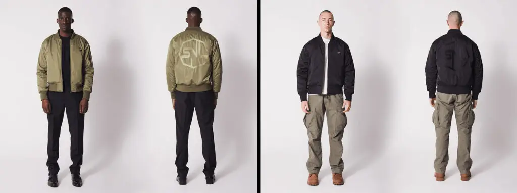 SNL Bomber Jacket Khaki & Black